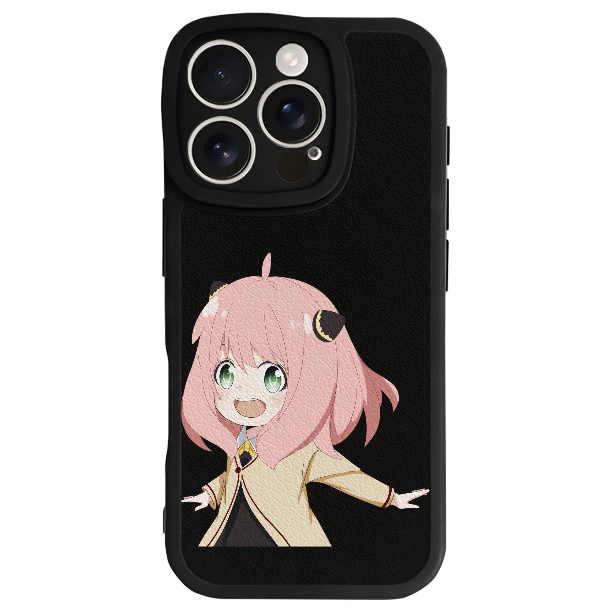 （画像用） SPY×FAMILY间谍家家酒 【iPhone 16シリーズ対応】シリコンスマホケース（レザー調） 材質：シリコン